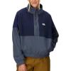 MARMOT womens Women’s Retro Rocklin 1/2 Fleece Jacket(Thunderhead/Arctic Navy)