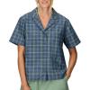 Marmot Womens Women’s Aerobora Short Sleeve Shirt(Thunderhead Windowpane)