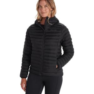 MARMOT Women’s Echo Featherless Hoody – Lightweight, Down-Alternative Hooded Insulated Jacket, Black, X-Small