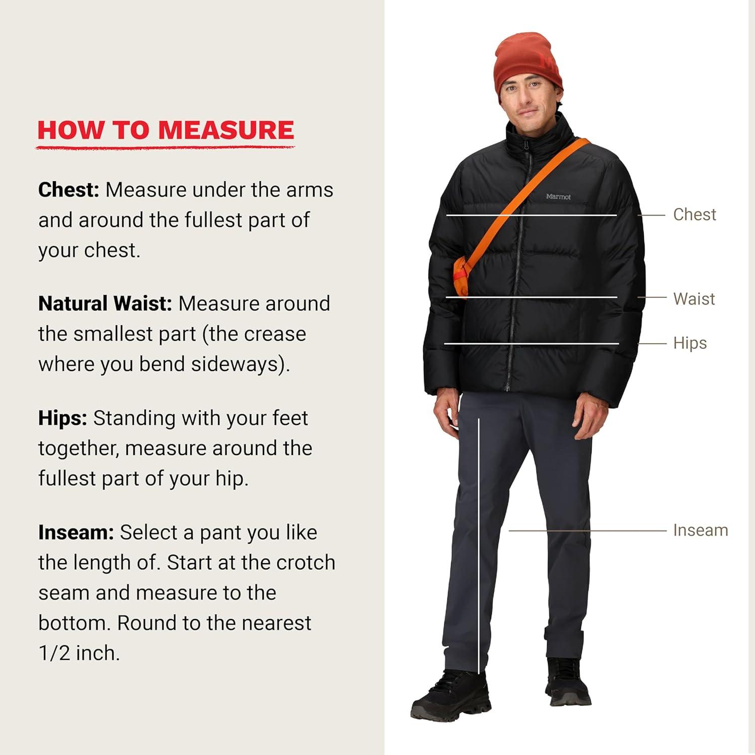 imageMARMOT Mens Guides Down Jacket Down Filled Water ResistantBlack