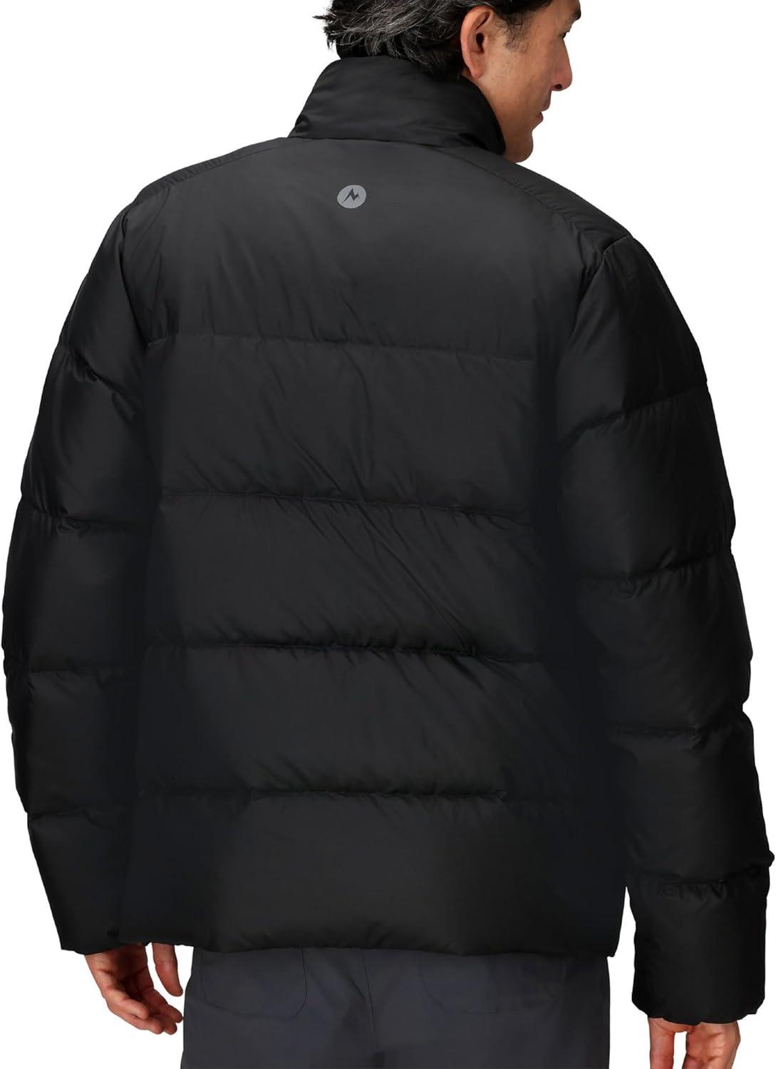 imageMARMOT Mens Guides Down Jacket Down Filled Water ResistantBlack