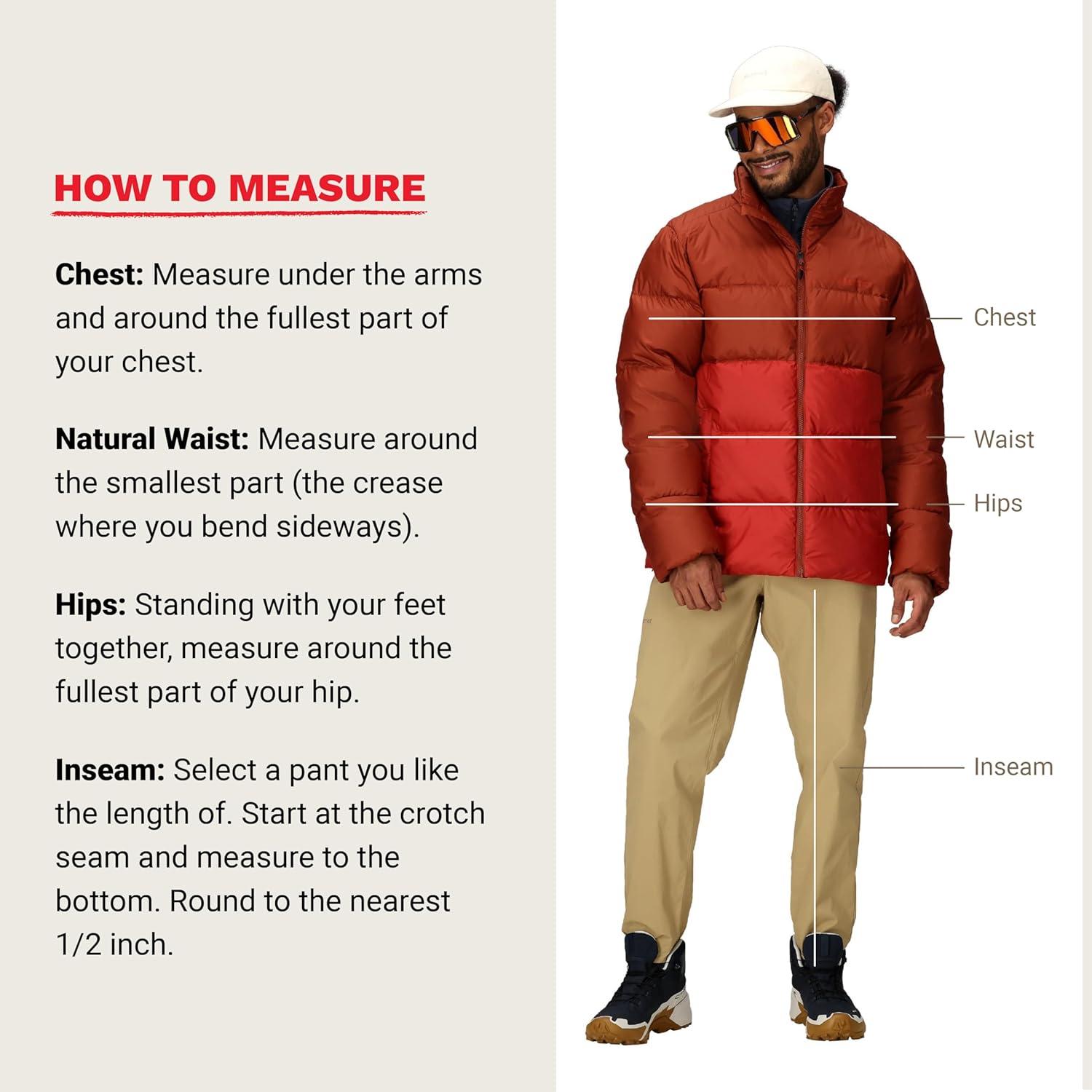 imageMARMOT Mens Guides Down Jacket Down Filled Water ResistantPecanSumac