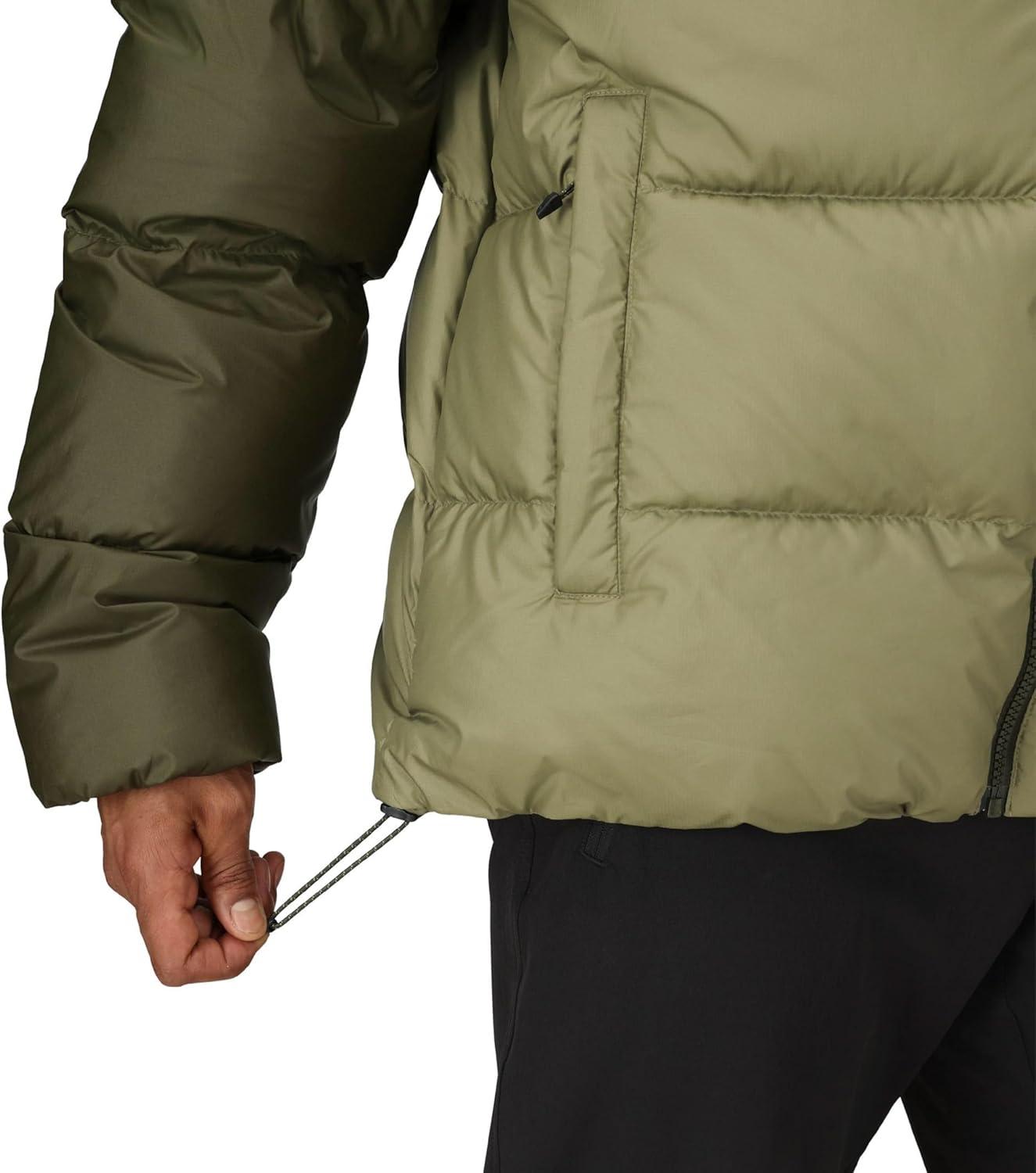 imageMARMOT mens Guides Down Hoody Down Filled Water Resistant Puffer Jacket With HoodRosin GreenOlive Grove