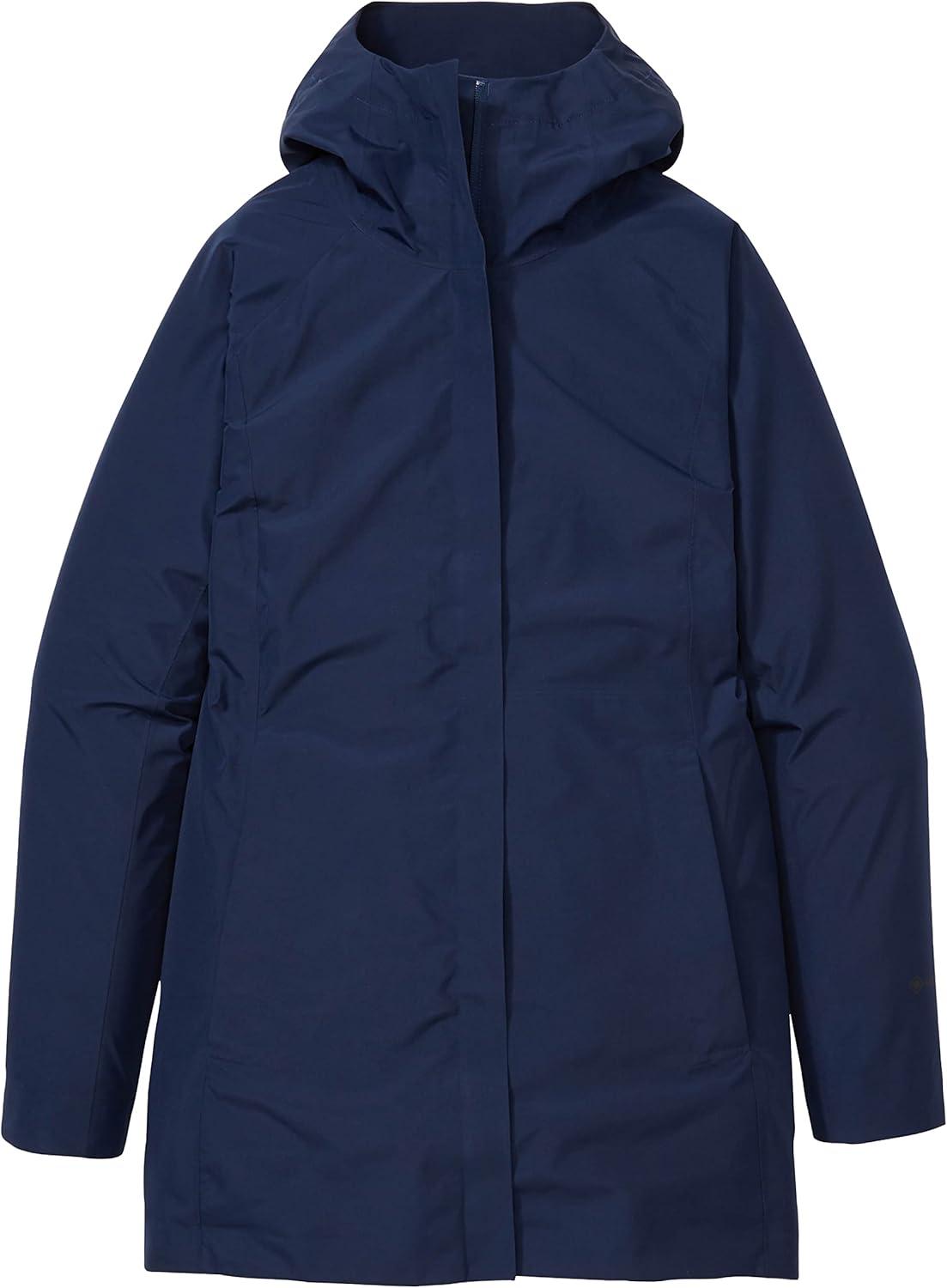 imageMarmot Womens Essential Lightweight Waterproof Goretex JacketArctic Navy