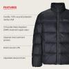 MARMOT Men’s Guides Down Jacket, Down Filled, Water Resistant(Dark Steel)