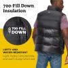 MARMOT Men’s Guides Down Vest – 700-Fill Insulated, Water-Resistant, Lightweight Puffer(Black)