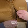 MARMOT Men’s Guides Down Vest – 700-Fill Insulated, Water-Resistant, Lightweight Puffer(Hazel/Light Oak – Latest Collection)