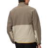MARMOT Men’s Rocklin 1/2 Zip Jacket – Classic, Warm, Lightweight 100-Weight Fleece Layer(Claystone/Shale Grey)