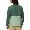 MARMOT Men’s Rocklin 1/2 Zip Jacket – Classic, Warm, Lightweight 100-Weight Fleece Layer(Juniper Green/Agate Green)