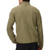MARMOT Men’s Rocklin 1/2 Zip Jacket – Classic, Warm, Lightweight 100-Weight Fleece Layer(Olive Grove)