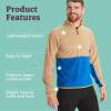 MARMOT Men’s Rocklin 1/2 Zip Jacket – Classic, Warm, Lightweight 100-Weight Fleece Layer(Shetland/Azure)