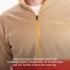 MARMOT Men’s Rocklin 1/2 Zip Jacket – Classic, Warm, Lightweight 100-Weight Fleece Layer(Shetland/Cairo)