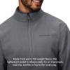 MARMOT Men’s Rocklin 1/2 Zip Jacket – Classic, Warm, Lightweight 100-Weight Fleece Layer(Steel Onyx)