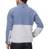 MARMOT Men’s Rocklin 1/2 Zip Jacket – Classic, Warm, Lightweight 100-Weight Fleece Layer(Storm/Sleet)