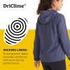 MARMOT Women’s Ether Driclime Hoody – Breathable, Comfortable, Packable Windbreaker Jacket with Hood(Storm)