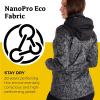 MARMOT Women’s Precip Eco Print Jacket | Classic, Breathable, Waterproof, Flowers, Medium