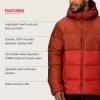 MARMOT mens Guides Down Hoody – Down Filled, Water Resistant, Puffer Jacket With Hood,(Pecan/Sumac)