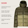 MARMOT mens Guides Down Hoody – Down Filled, Water Resistant, Puffer Jacket With Hood,(Rosin Green/Olive Grove)