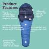 Marmot Sleeping-Bags Trestles 15(Cobalt Blue/Blue Night (Men’s))