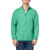 MARMOT Men’s Rocklin 1/2 Zip Jacket – Classic, Warm, Lightweight 100-Weight Fleece Layer(Clover)