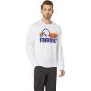 MARMOT Women’s Coastal Long-Sleeve T-Shirt – Screen Printed Graphic on Soft, Breathable, Eco-Friendly Cotton/Poly Blend(White)
