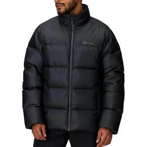 MARMOT Men’s Guides Down Jacket, Down Filled, Water Resistant(Dark Steel)