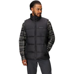 MARMOT Men’s Guides Down Puffer Vest, Down Filled, Water Resistant, Black, Large