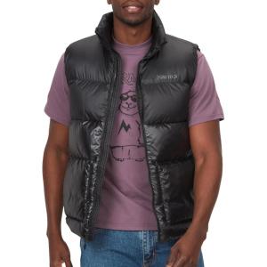 MARMOT Men’s Guides Down Vest – 700-Fill Insulated, Water-Resistant, Lightweight Puffer(Black – Latest Collection)