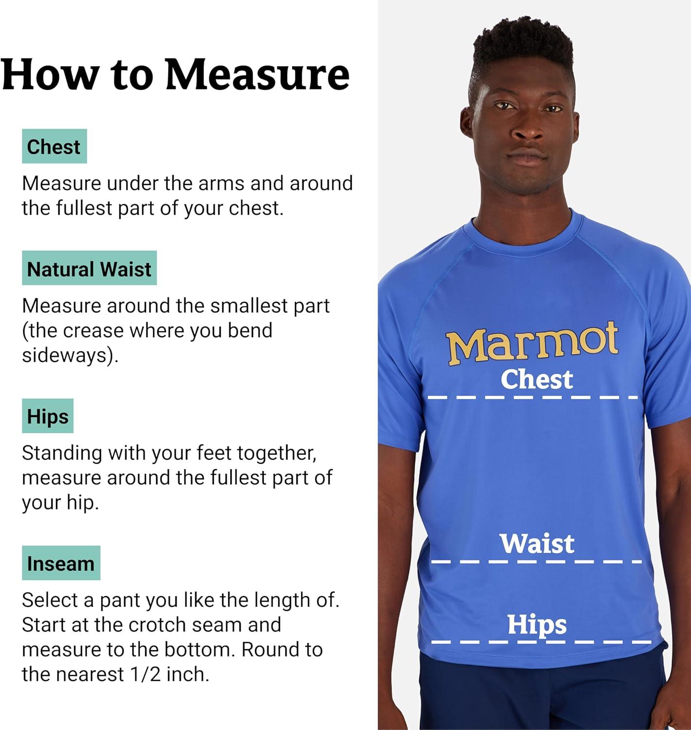 imageMARMOT Mens Windridge Graphic Short Sleeve ShirtTrail Blue