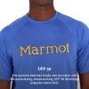 MARMOT Men’s Windridge Graphic Short Sleeve Shirt(Trail Blue)