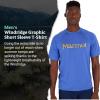 MARMOT Men’s Windridge Graphic Short Sleeve Shirt(Trail Blue)