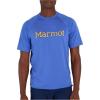 MARMOT Men’s Windridge Graphic Short Sleeve Shirt(Trail Blue)