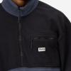 MARMOT Men’s Retro Rocklin 1/2 Fleece Jacket, Black/Thunderhead, Medium
