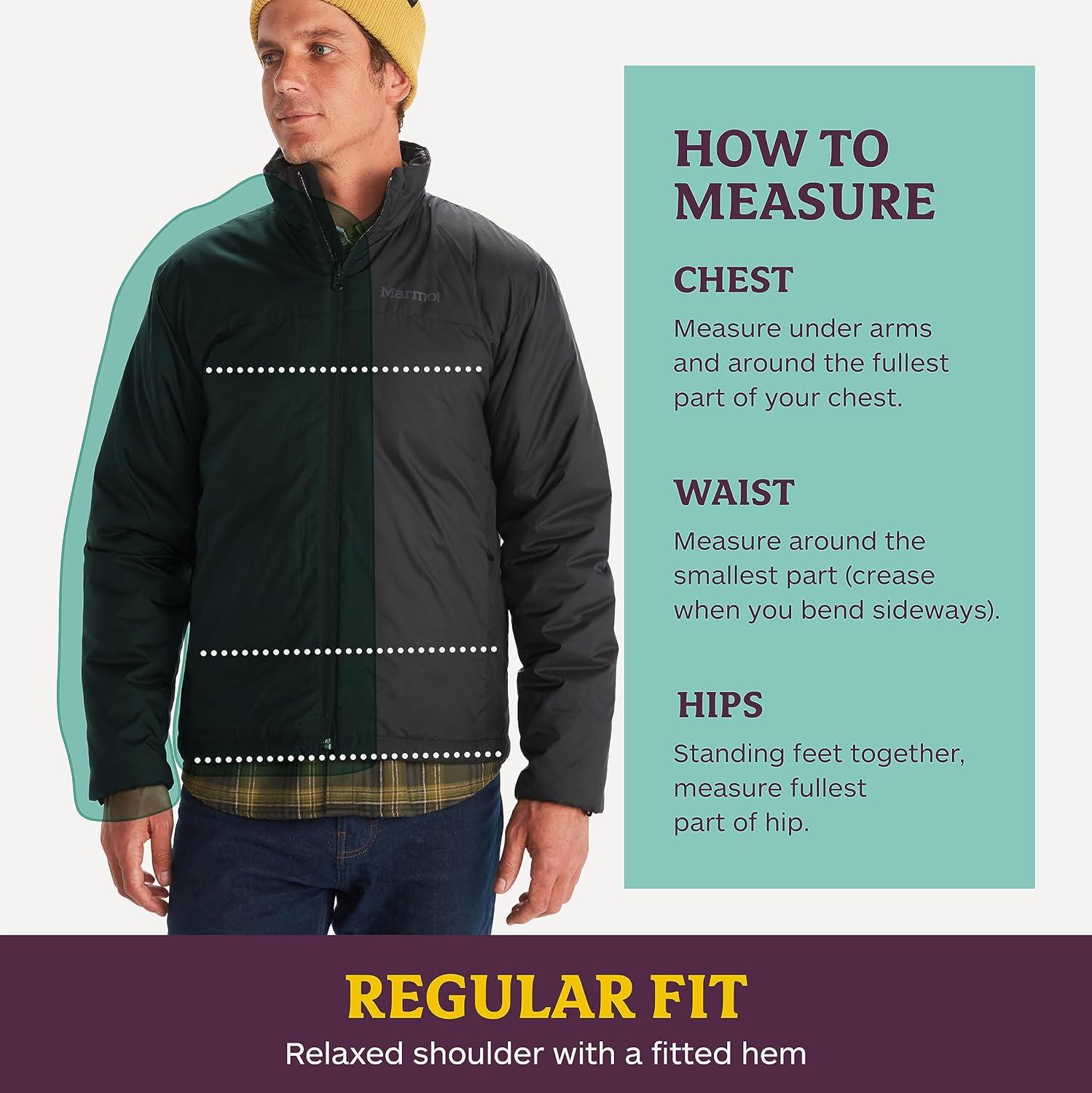 imageMARMOT Mens Ramble 3in1 Component Jacket Recycled Waterproof Shell with Hood and Removable Insulated Thermal R LinerDark Jungle
