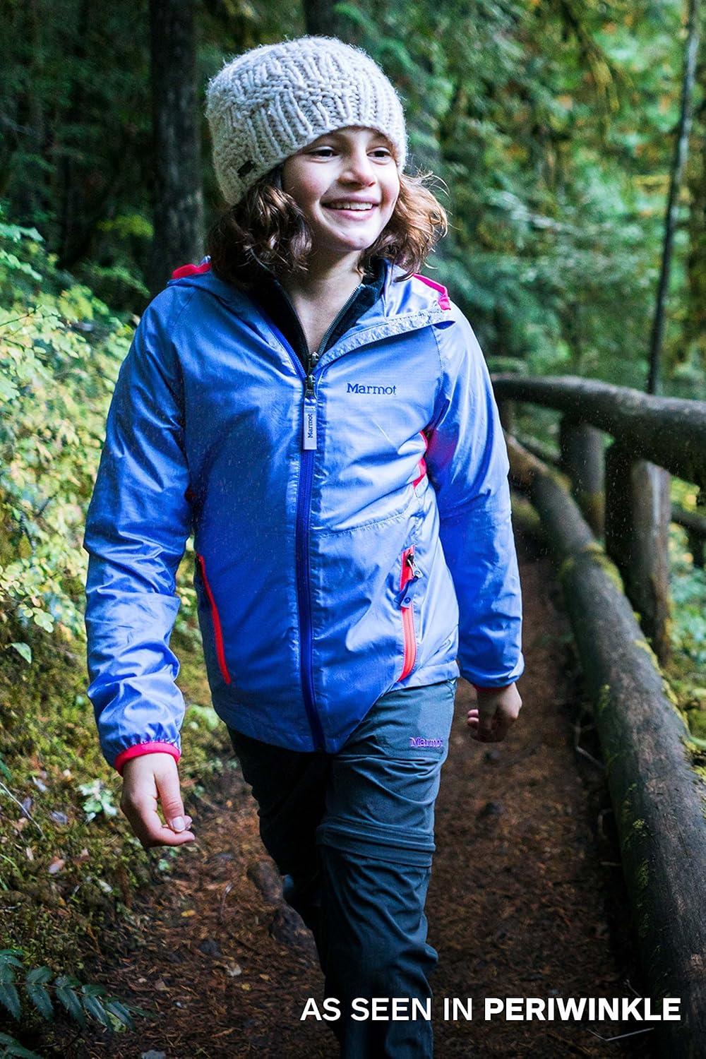 imageMARMOT girls Ether Lightweight Hooded Windbreaker JacketLight Aqua