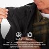 MARMOT Men’s Ramble 3-in-1 Component Jacket – Recycled Waterproof Shell with Hood and Removable Insulated Thermal R Liner(Black – Latest Collection)