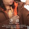 MARMOT Men’s Ramble 3-in-1 Component Jacket – Recycled Waterproof Shell with Hood and Removable Insulated Thermal R Liner(Pinecone – Latest Collection)