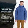MARMOT Men’s Ramble 3-in-1 Component Jacket – Recycled Waterproof Shell with Hood and Removable Insulated Thermal R Liner(Twilight Blue – Latest Collection)