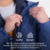 MARMOT Men’s Ramble 3-in-1 Component Jacket – Recycled Waterproof Shell with Hood and Removable Insulated Thermal R Liner(Twilight Blue – Latest Collection)