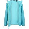 MARMOT girls Ether Lightweight Hooded Windbreaker Jacket(Light Aqua)