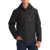 MARMOT Men’s Ramble 3-in-1 Component Jacket – Recycled Waterproof Shell with Hood and Removable Insulated Thermal R Liner(Black – Latest Collection)