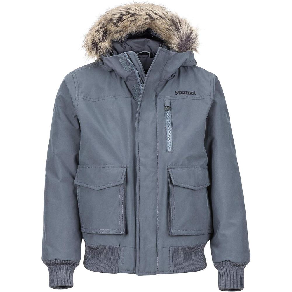 imageMARMOT Boys Stonehaven JacketSteel Onyx