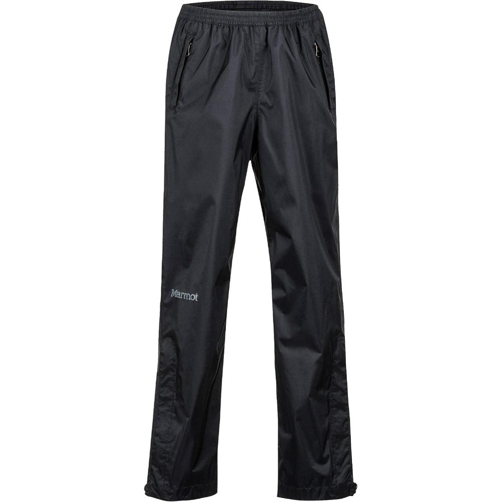 imageMarmot Kids Precip Eco Waterproof Rain Pant 100 Recycled Breathable Lightweight Packable ProtectionBlack