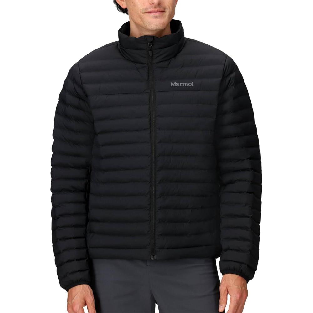 imageMARMOT Mens Echo Featherless Jacket Lightweight DownAlternative PufferBlack Latest Collection