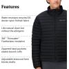 MARMOT Men’s Echo Featherless Jacket – Lightweight Down-Alternative Puffer(Black – Latest Collection)