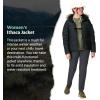 MARMOT Women’s Ithaca Jacket – 700-Fill Down-Insulated, Water-Resistant Coat with Zip-Off Hood and Removable Fur Ruff(Black – Latest Collection)