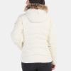 MARMOT Women’s Ithaca Jacket – 700-Fill Down-Insulated, Water-Resistant Coat with Zip-Off Hood and Removable Fur Ruff(Papyrus)