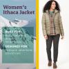 MARMOT Women’s Ithaca Jacket – 700-Fill Down-Insulated, Water-Resistant Coat with Zip-Off Hood and Removable Fur Ruff(Vetiver)