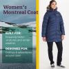 MARMOT womens Women’s Montreal Mid-thigh Length Down Puffer Jacket(Crocodile)