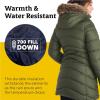 MARMOT womens Women’s Montreal Mid-thigh Length Down Puffer Jacket(Crocodile)